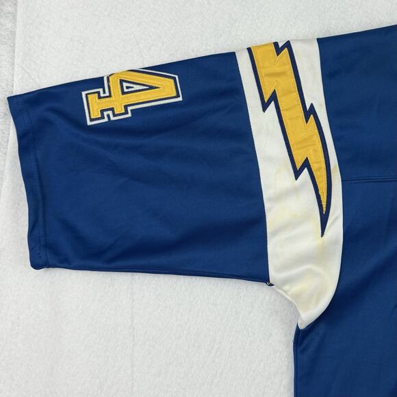 Mitchell & Ness San Diego Chargers Dan Fouts 1984 Throwback Jersey Mens 50 VTG - Picture 6 of 14